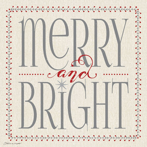 Merry and Bright Poster Print by Stephanie Marrott - Item # VARPDXSM1611035