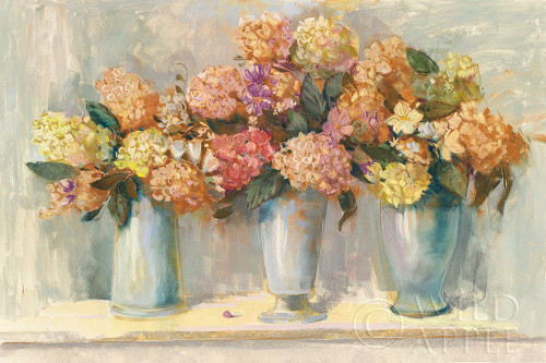 Fall Hydrangea Bouquets Poster Print by Carol Rowan - Item # VARPDX40793