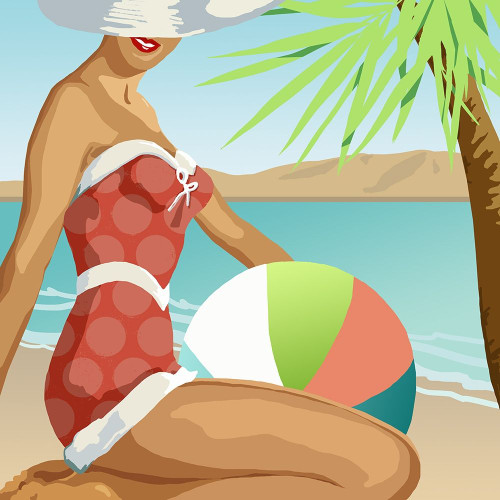 Beach Beauty I Poster Print by Carol Robinson - Item # VARPDX40079