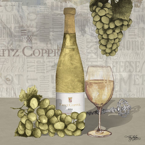 Uncork Wine and Grapes II Poster Print by Mary Beth Baker - Item # VARPDX12734JA
