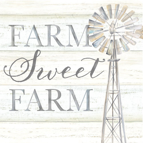 Windmill Farm Sweet Farm Sentiment Poster Print by Cynthia Coulter - Item # VARPDXRB12976CC