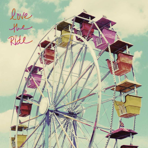 Love the Ride Border Poster Print by Lisa Hill Saghini - Item # VARPDX10151M