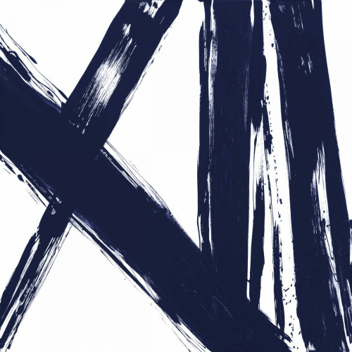 Strokes in Navy II Poster Print by Megan Morris - Item # VARPDX11462L