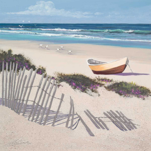 Receding Surf Poster Print by Lin Seslar - Item # VARPDX10157