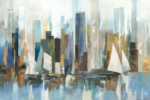 Boats by the Shoreline Poster Print by Allison Pearce - Item # VARPDXPS186A