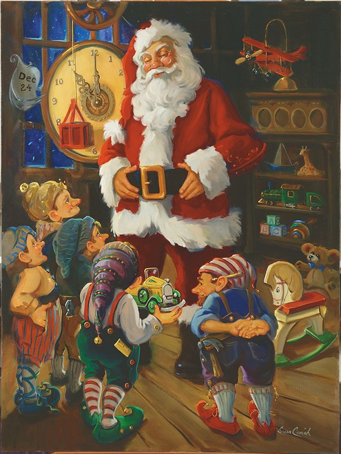 Santas Toy Shop Poster Print by Susan Comish - Item # VARPDXSCM1285