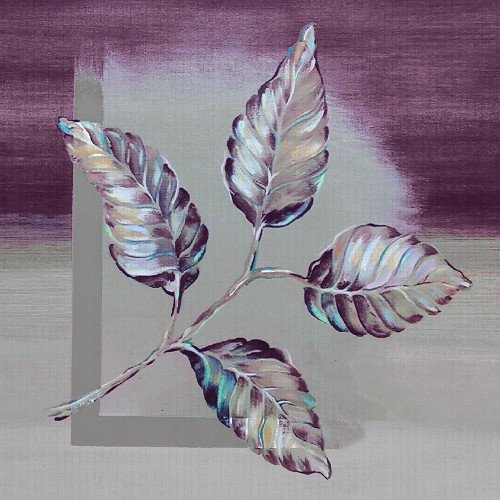 Ultra Violet Leaf I Poster Print by Margaret Ferry - Item # VARPDXMFY189