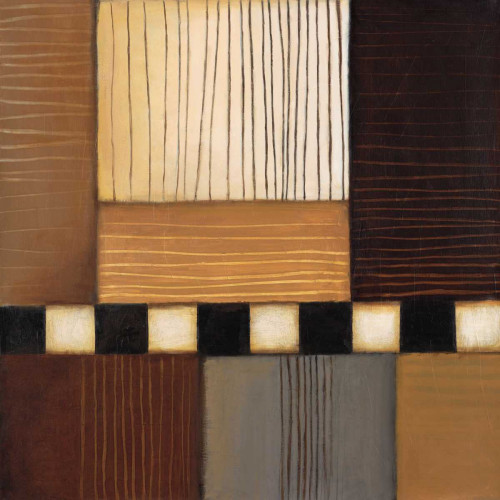 Floral Monotype I on Cream Poster Print by Silvia Vassileva - Item # VARPDX12777