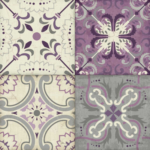 Lavender Glow Tiles Poster Print by Pela Studio - Item # VARPDX11109