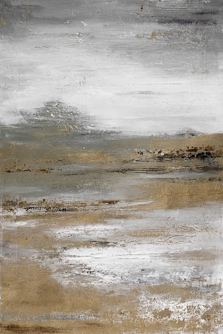 Illusion in Neutral Poster Print by Patricia Pinto