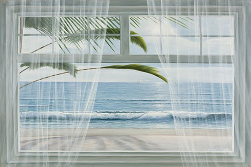 View of the Tropics Poster Print by Diane Romanello