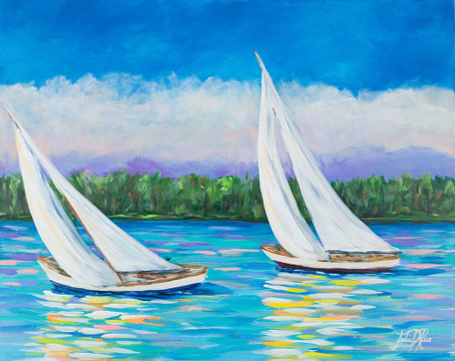 Great Sails II Poster Print by Julie DeRice - Item # VARPDX12506M