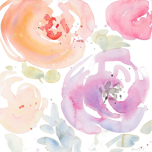 Gentle Blossoms I Poster Print by Lanie Loreth - Item # VARPDX12420