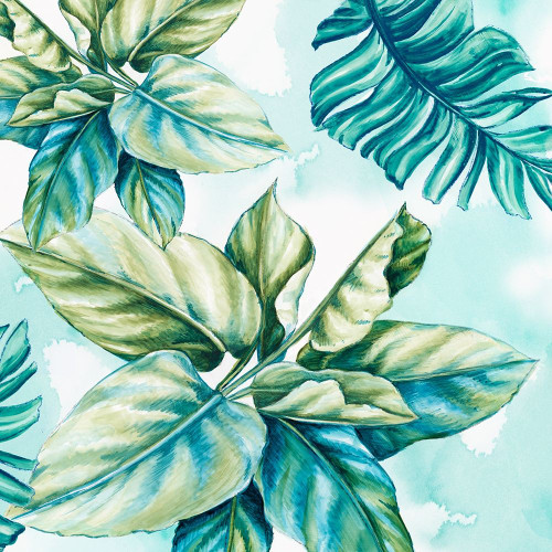 Jungle Foliage Poster Print by Eva Watts