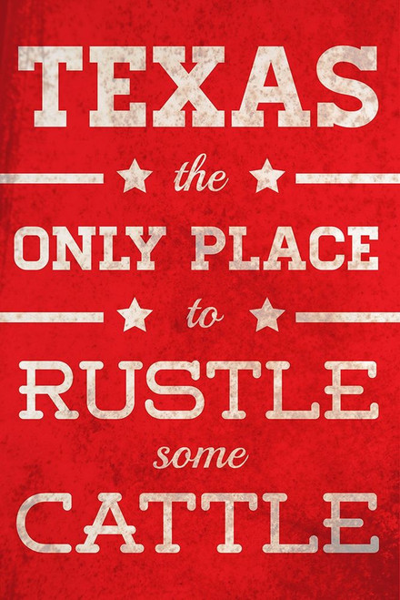 Rustle Some Cattle Poster Print by SD Graphics Studio - Item # VARPDX9728