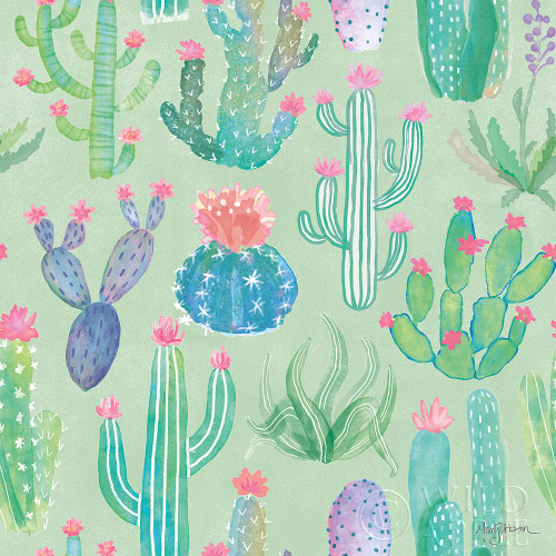 Bohemian Cactus Step 01C Poster Print by Mary Urban - Item # VARPDX46243