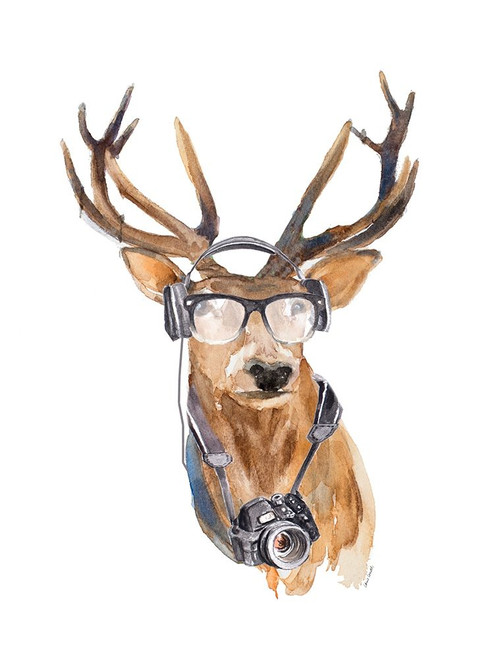Tourist Deer Poster Print by Lanie Loreth - Item # VARPDX12860C