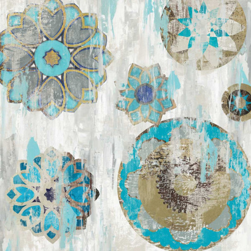 Suzani Blue II Poster Print by Tom Reeves - Item # VARPDXRF052A