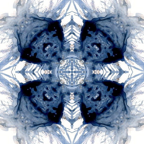 Indigo Kaleidoscope IV Poster Print by Nan - Item # VARPDX40481