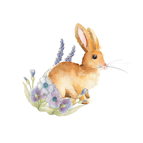 Spring Bunny II Poster Print by Andi Metz - Item # VARPDX12904F