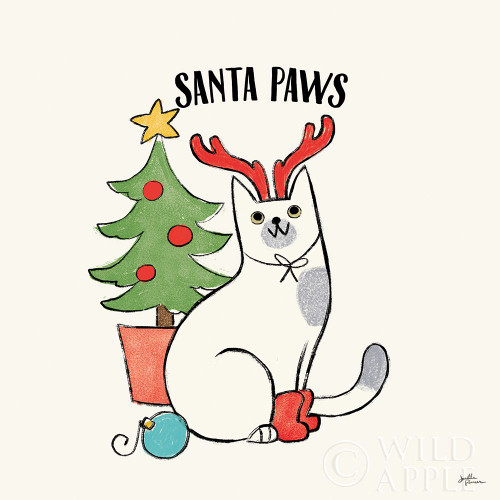 Santa Paws V Poster Print by Janelle Penner - Item # VARPDX47103