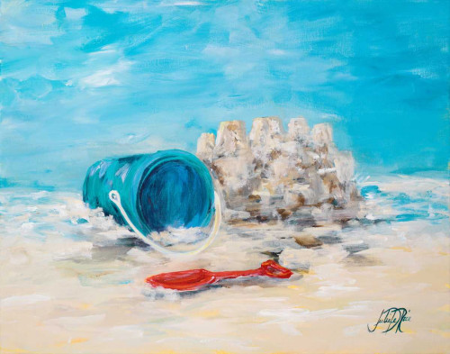 Sandcastles II Poster Print by Julie DeRice - Item # VARPDX10191D