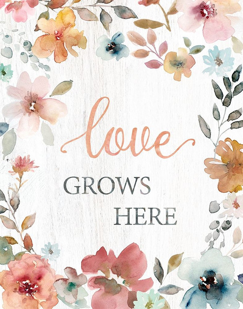 Love Grows Here Poster Print by Carol Robinson - Item # VARPDX40096