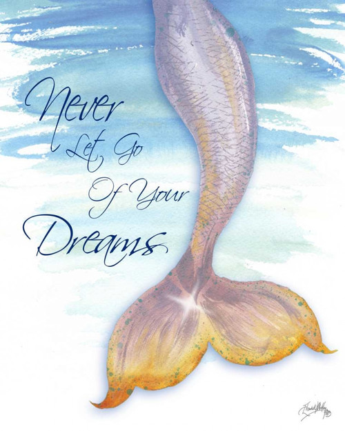 Mermaid Tail II Poster Print by Elizabeth Medley # 11539J
