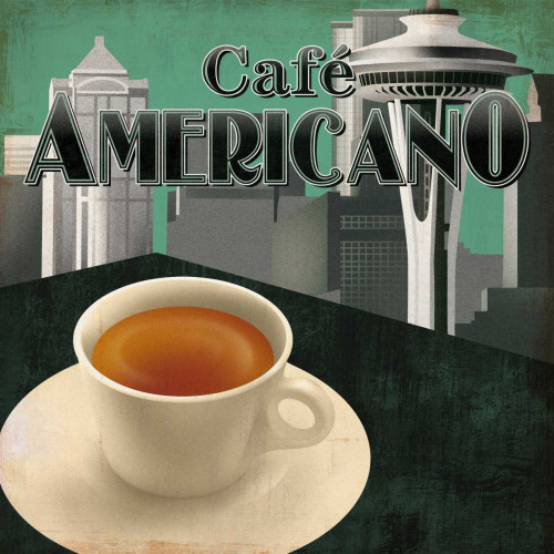 Cafe Americano Poster Print by David Fischer - Item # VARPDXFIS45M