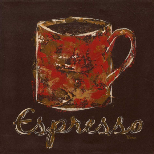 Espresso Poster Print by Katrina Craven - Item # VARPDX12850