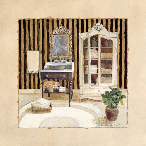 Vintage Bath II Poster Print by Charlene Olson - Item # VARPDX10408