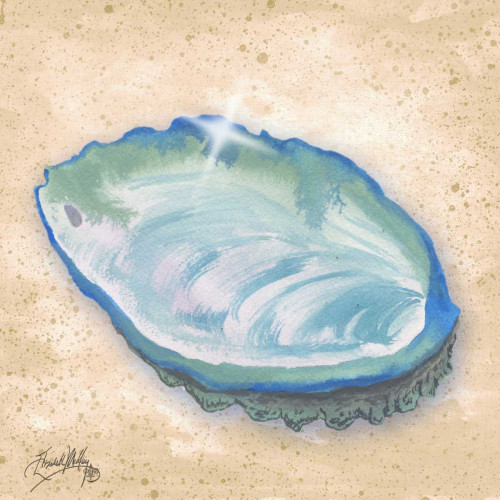 Mermaid Treasure I Poster Print by Elizabeth Medley - Item # VARPDX11538A