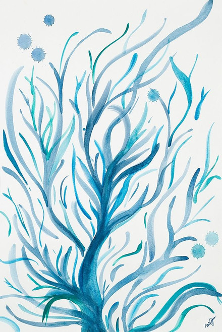 Blue Dancing Tree Poster Print by Kat Papa - Item # VARPDX11602K