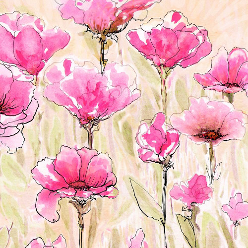 Pink Love I Poster Print by Diannart - Item # VARPDX13307