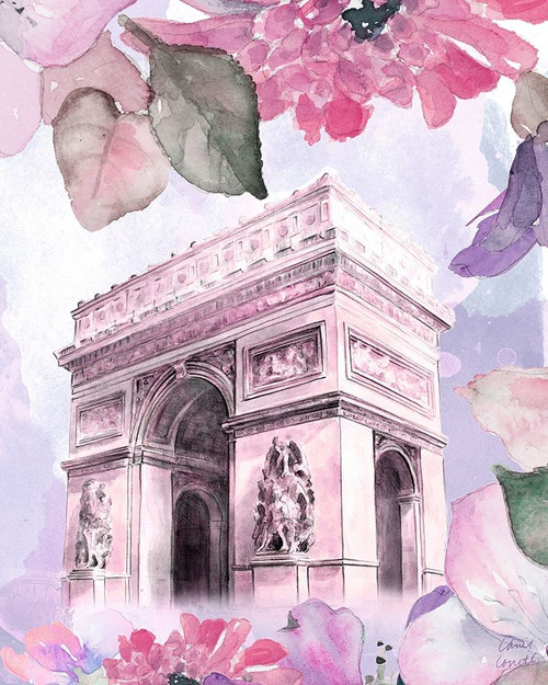 Parisian Blossoms II Poster Print by Lanie Loreth - Item # VARPDX12431DD