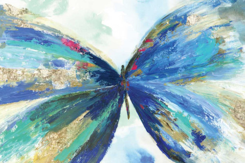 Blue butterfly Poster Print by Allison Pearce - Item # VARPDXPS115A