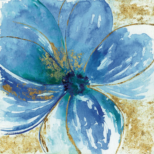 Nigella Blue Poster Print by Tava Studios