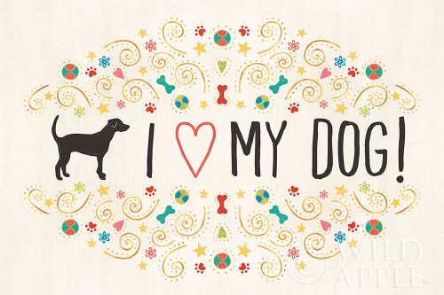 Otomi Dogs I Poster Print by Veronique Charron - Item # VARPDX44027