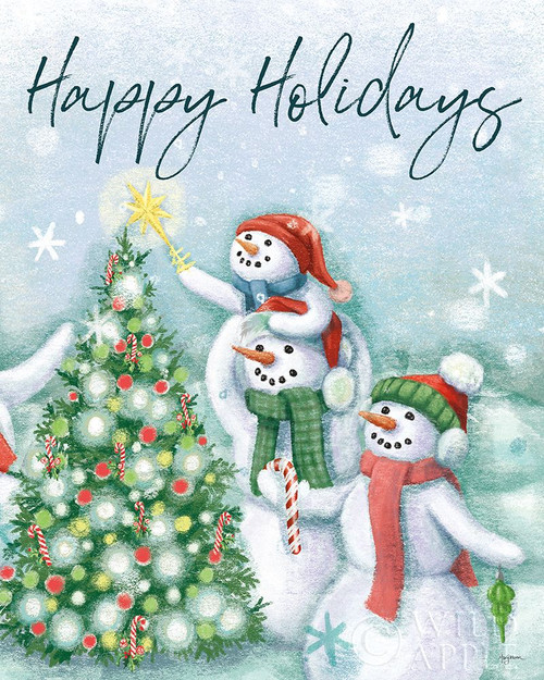 Classic Snowmen VI Poster Print by Mary Urban - Item # VARPDX47167
