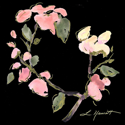 Dark Evening Floral I Poster Print by L. Hewitt - Item # VARPDX13238B