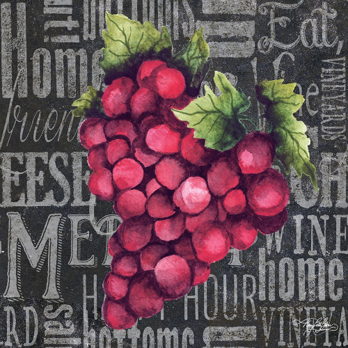 Wine Grapes IV Poster Print by Mary Beth Baker - Item # VARPDX12738A