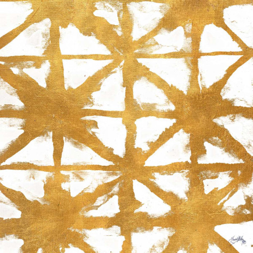 Shibori Gold Square IV Poster Print by Elizabeth Medley - Item # VARPDX11484VV
