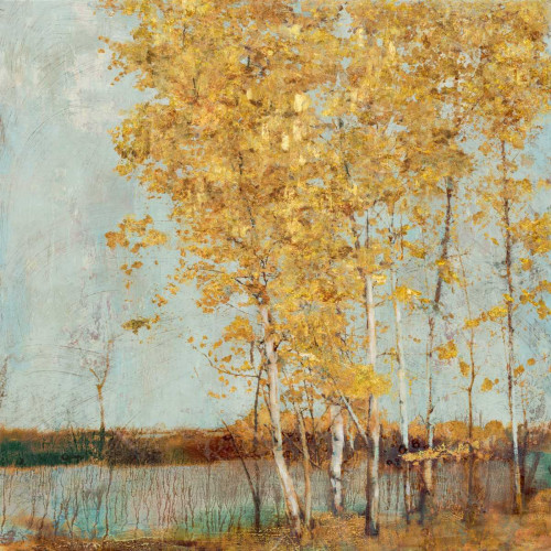 Gold Sway Poster Print by Matina Theodosiu - Item # VARPDXTE045A