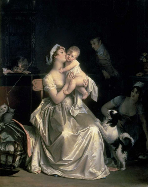 Motherhood, 1805 Poster Print by Marguerite Gerard - Item # VARPDX132039