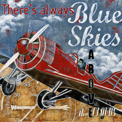 Blue Skies Poster Print by Maria Donovan - Item # VARPDX12636