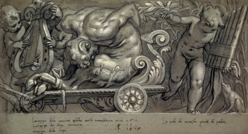 Dionysus and Putti Poster Print by Paolo Farinati - Item # VARPDX132035