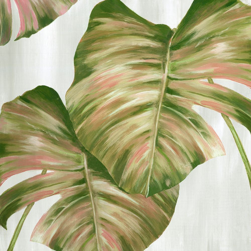 Pink Leaves II Poster Print by Eva Watts - Item # VARPDXEW186A