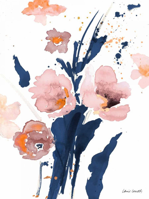 Watercolor Pink Poppies I Poster Print by Lanie Loreth - Item # VARPDX11865E