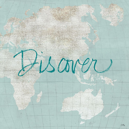 Discover The World Poster Print by Elizabeth Medley - Item # VARPDX13007FA