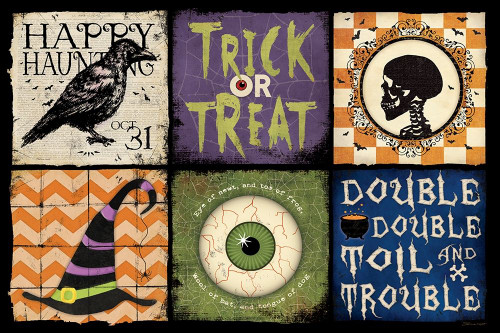 Halloween Patch Poster Print by Stephanie Marrott - Item # VARPDXSM1710018
